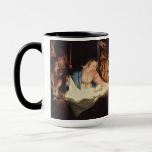 Taza Escena de Natividad de Bellas Artes Regalo de Navi