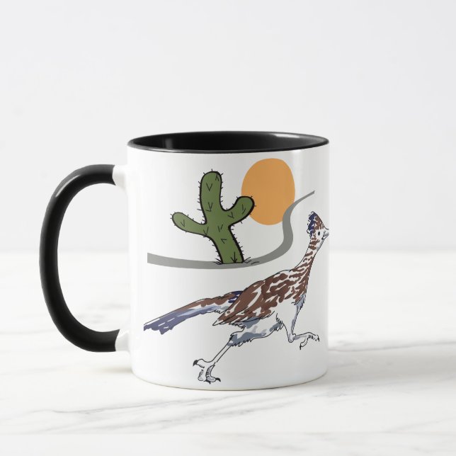 Taza Escena de Roadrunner (Izquierda)