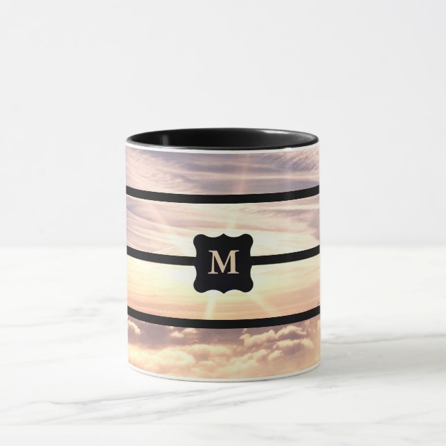 Taza Escena del cielo monogramada (Centro)
