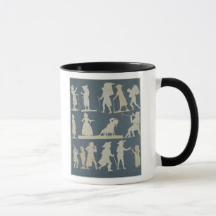 Taza Escena del género