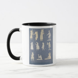 Taza Escena del género