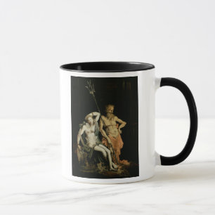 Taza Escena del infierno: detalle que muestra Hades y