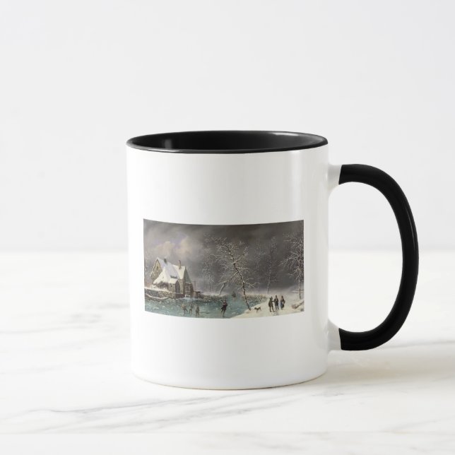 Taza Escena del invierno (Derecha)