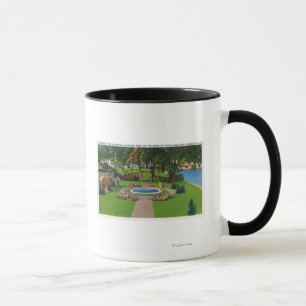Taza Escena en el parque conmemorativo Shotwell, junto 