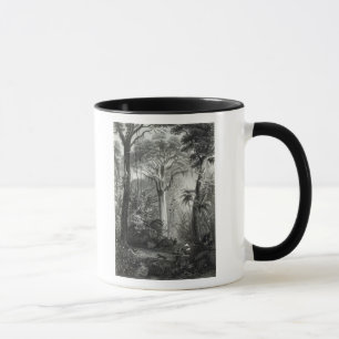 Taza Escena en un bosque brasileño grabado cerca