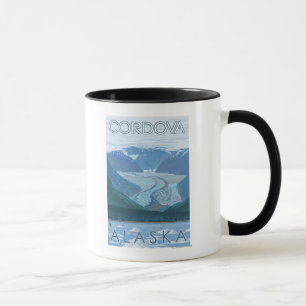 Taza Escena glaciar - Córdova, Alaska