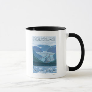 Taza Escena glaciar - Douglas, Alaska