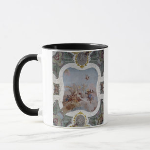 Taza Escena mitológica con el zodiaco (fresco)