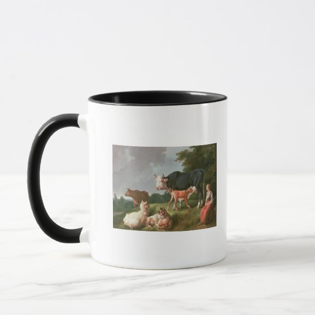 Taza Escena pastoral (Izquierda)