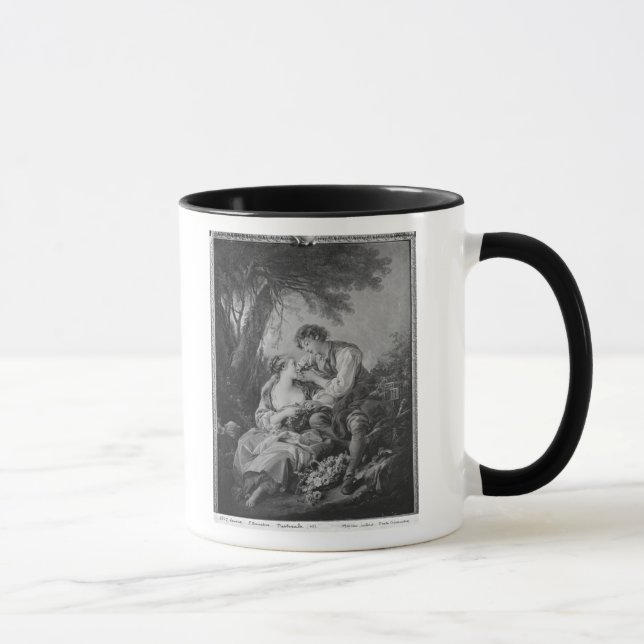 Taza Escena pastoral (Derecha)