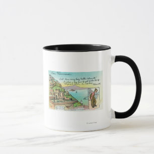 Taza Escena personalizado sobre el clima