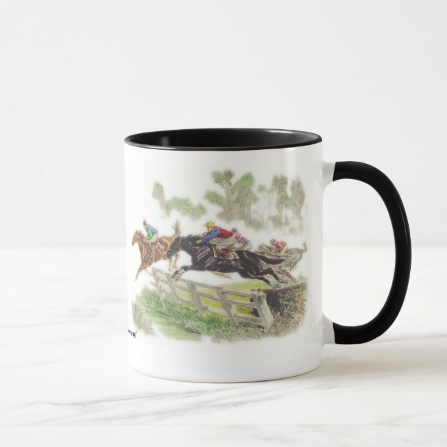 Taza Escena Steeplechase (Derecha)