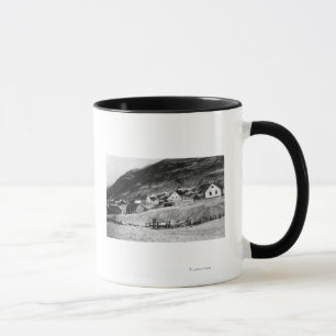 Taza Escena temprana del Kodiak, fotografía de Alaska