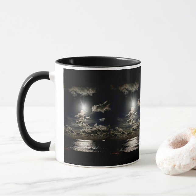 Taza Escenario de agua (Con donut)