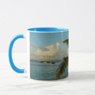 Taza Escenario de playa