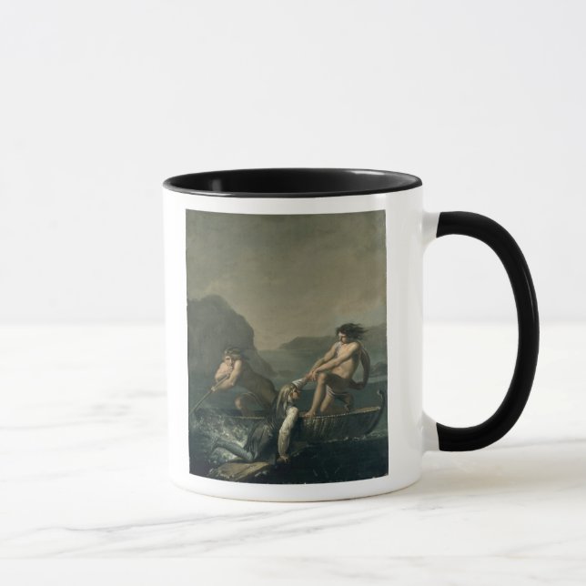 Taza Escenas de 'Journey subterráneo de Niels Klim (Derecha)