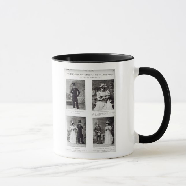 Taza Escenas de la importancia de ser serio, por el OS (Derecha)