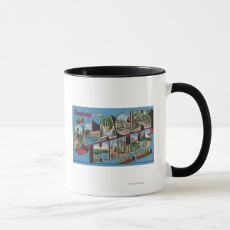 Taza Escenas de letras grandes - Colinas negras, SD