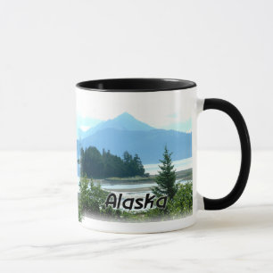 Taza escénica de la opinión de Alaska