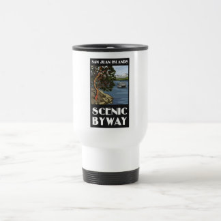 Taza escénica del viaje del camino apartado de las