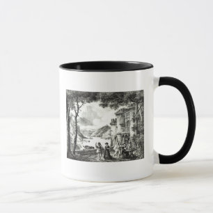 Taza Escenografía para el acto III de 'Le Chateau