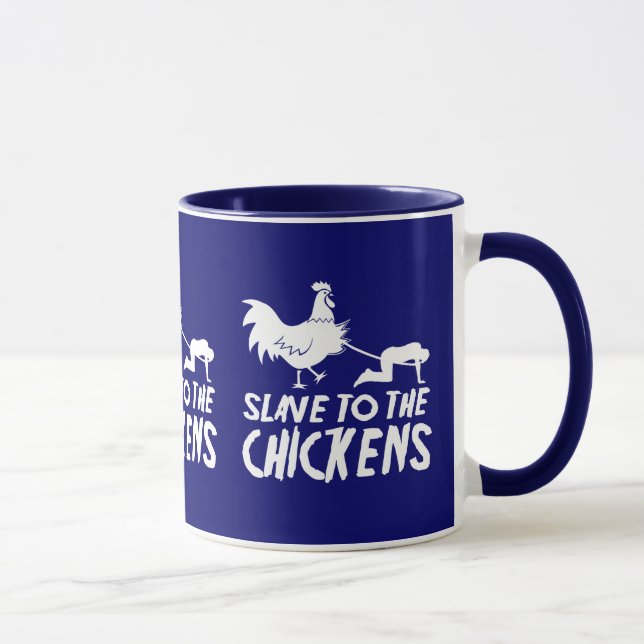 Taza Esclavo a los pollos (Derecha)