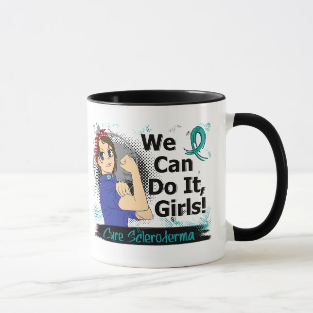 Taza Escleroderma del animado WCDI de Rosie (Derecha)