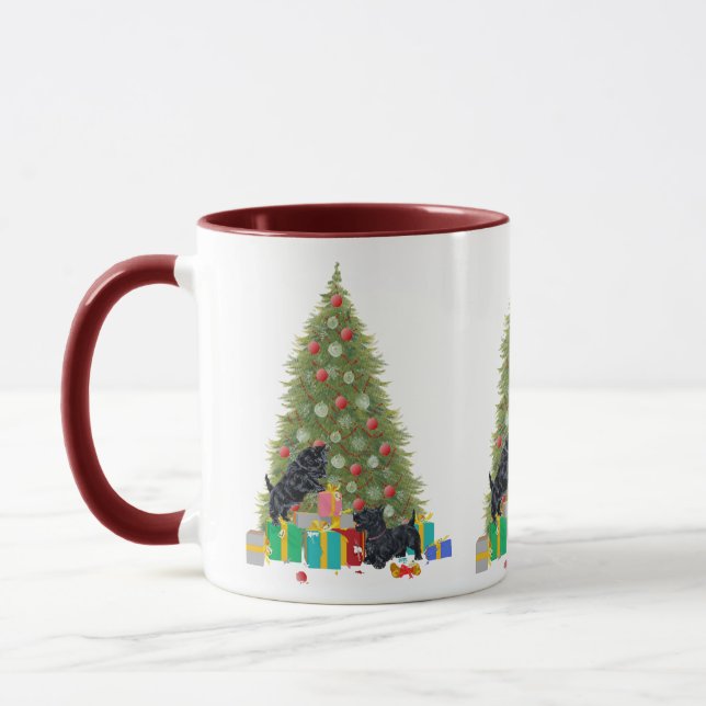 Taza Escocia ordena los regalos de los Navidades (Izquierda)