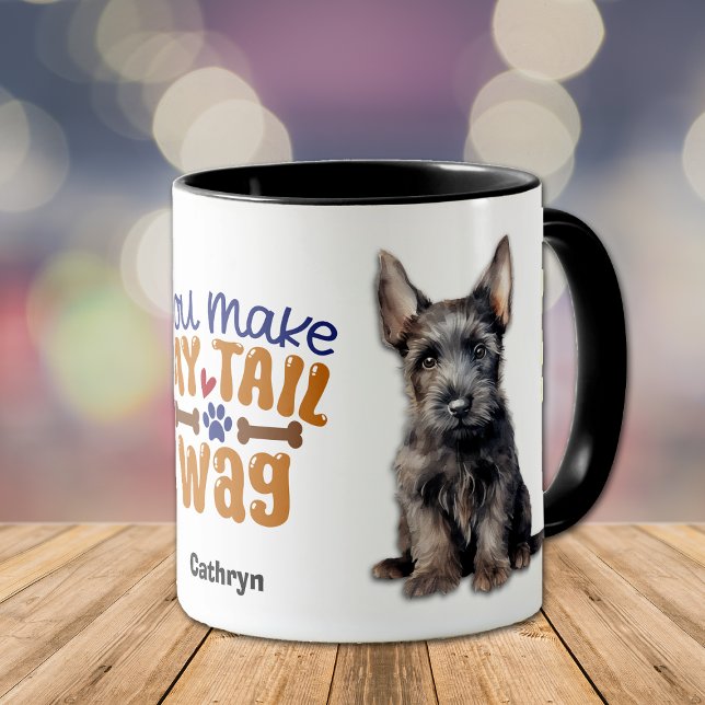 Taza Escocia Terrier Puppy Me Haces La Maldición De La  (Subido por el creador)