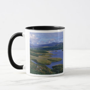 Taza Escocia, Tierras Altas, Wester Ross, Loch Garry. U