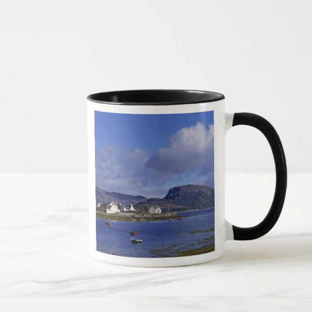 Taza Escocia, Tierras Altas, Wester Ross, Plockton. (Derecha)