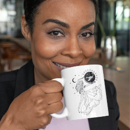 Taza Escorpio Chica 15oz Black Rim Mug