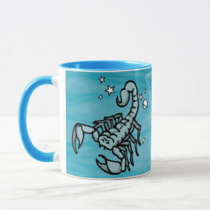 Taza Escorpio El signo del agua Escorpión atraco astrol