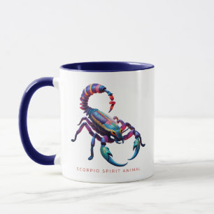 Taza Escorpión animal Espiritual Escorpión Alebrije Hem