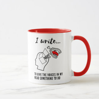 Taza Escribo... mug