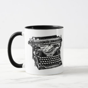Taza Escritor de máquinas de submadera
