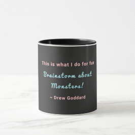 Taza Escritor de terror personalizado