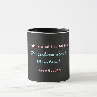 Taza Escritor de terror personalizado