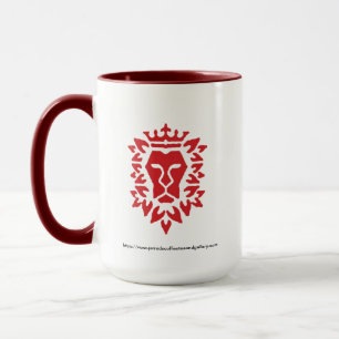 Taza Escritores de Red Sands Mug Círculo