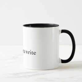 Taza Escritores que van a escribir