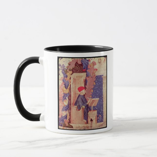 Taza Escritura de Dante 'el Comedy divino (Izquierda)