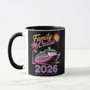 Taza Escuadrón de crucero familiar viaje coincidente va