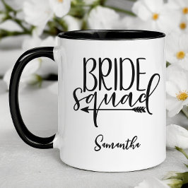 Taza Escuadrón de novia personalizado