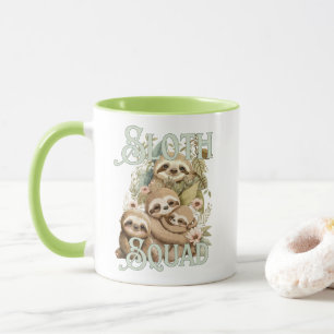 Taza Escuadrón eslovaco, pereza adorable