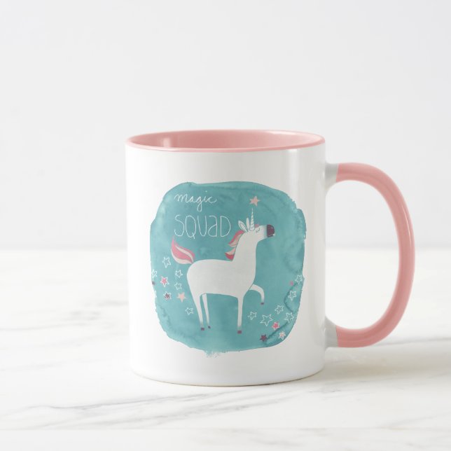 Taza Escuadrón mágico de unicornio (Derecha)