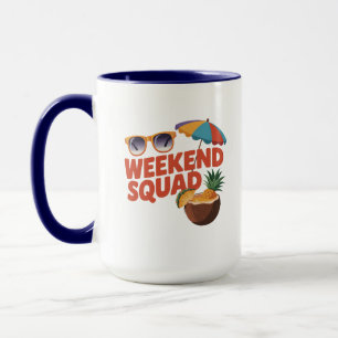 Taza Escuadrón semanal