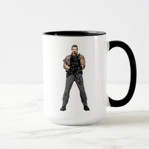 Taza Escuadrón suicida   Arte de cómics de Rick Flag