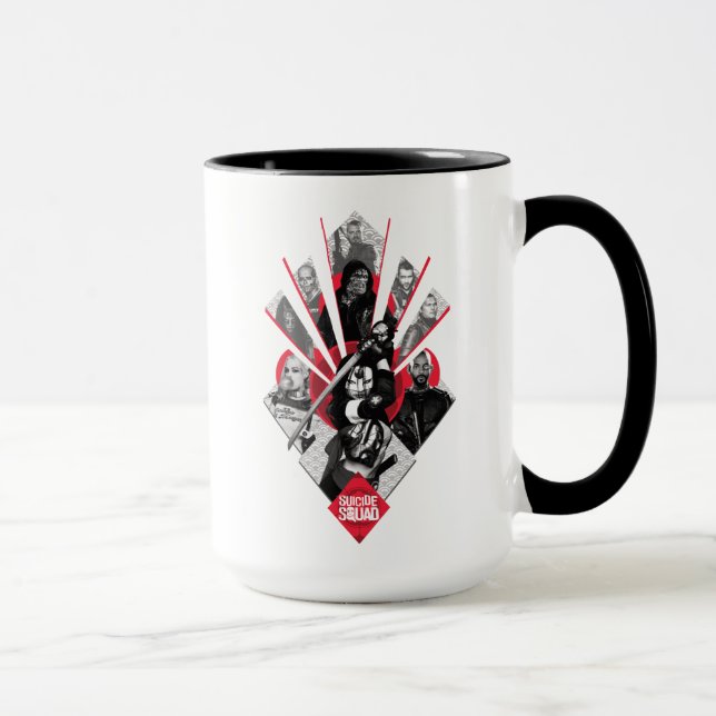 Taza Escuadrón suicida | Equipo de tareas X Gráfico jap (Derecha)