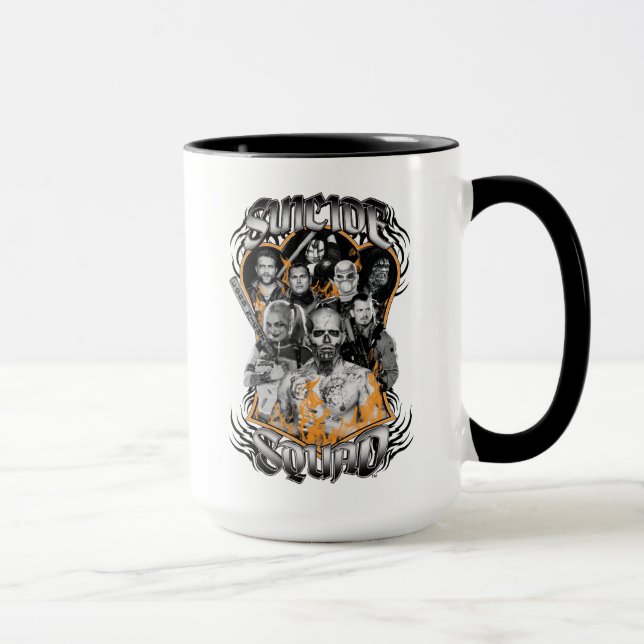 Taza Escuadrón suicida | Grupo de tareas X Tatuaje trib (Derecha)