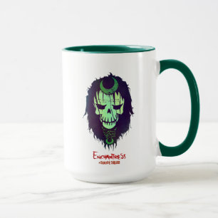 Taza Escuadrón suicida   Icono de cabeza de encantamien